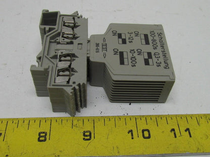 Schalterstellung 286-616 More Range Time Relay Module 4 Time & Voltage Ranges