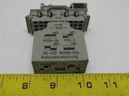 Schalterstellung 286-616 More Range Time Relay Module 4 Time & Voltage Ranges