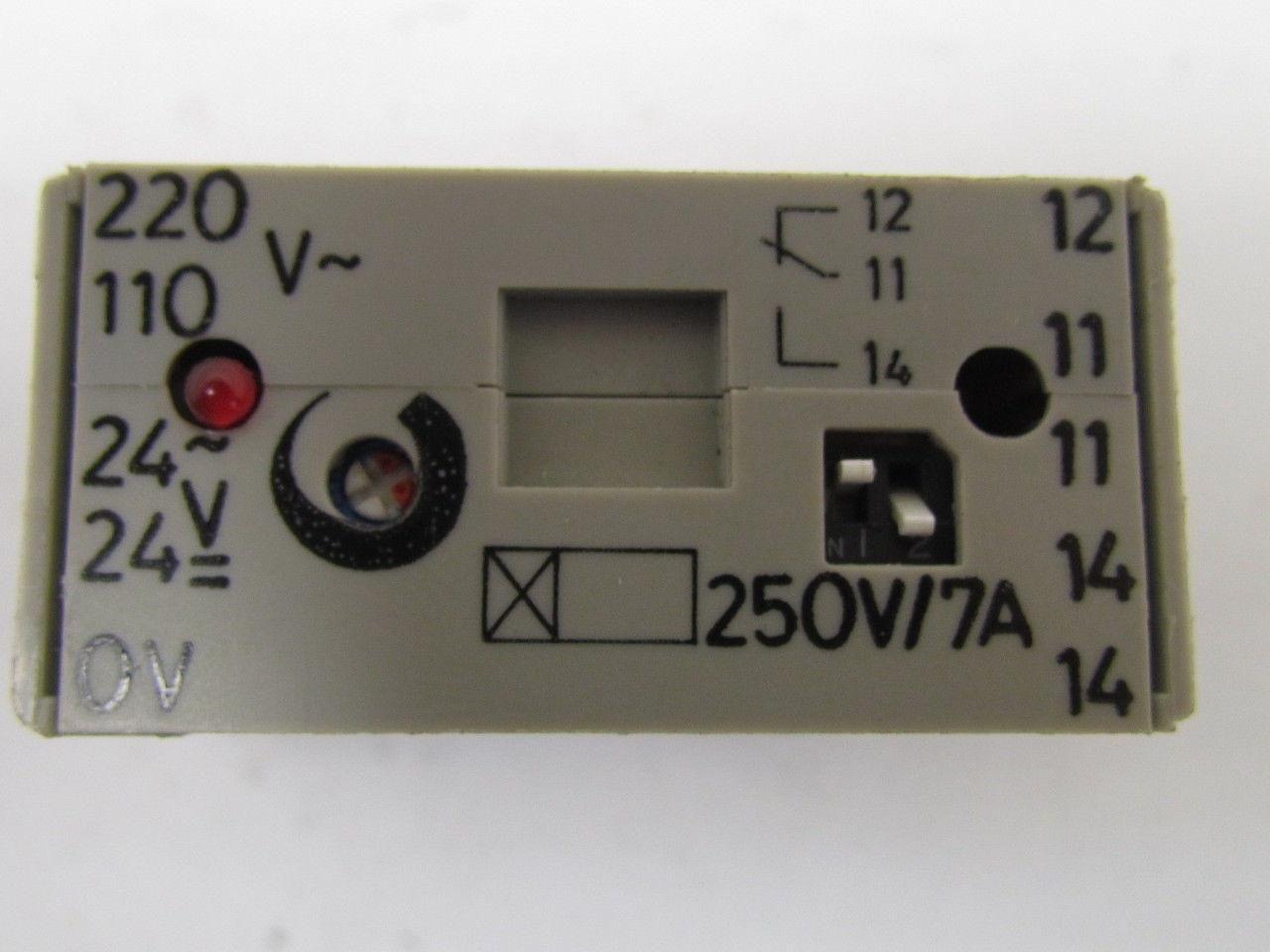 Schalterstellung 286-616 More Range Time Relay Module 4 Time & Voltage Ranges