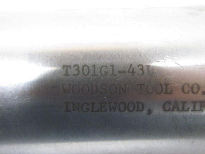 T301G1-43L 2" Right Hand 4 Flute HSS 4" Cut End Mill 2" Straight Shank Sharpened