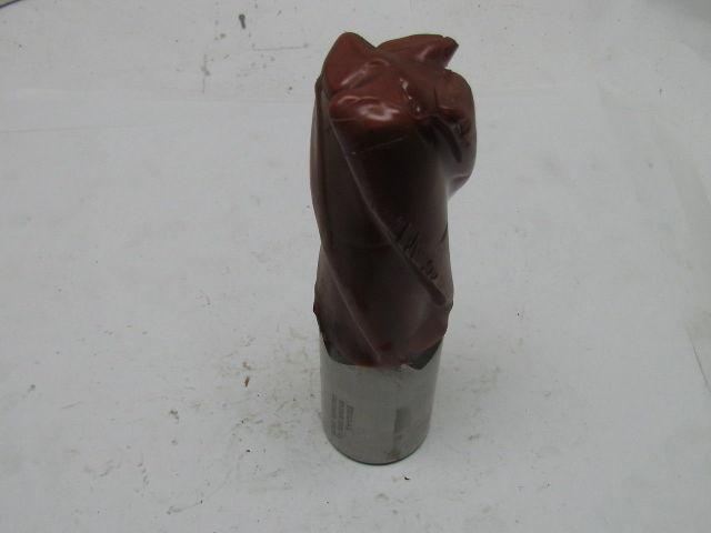 T301G1-43L 2" Right Hand 4 Flute HSS 4" Cut End Mill 2" Straight Shank Sharpened