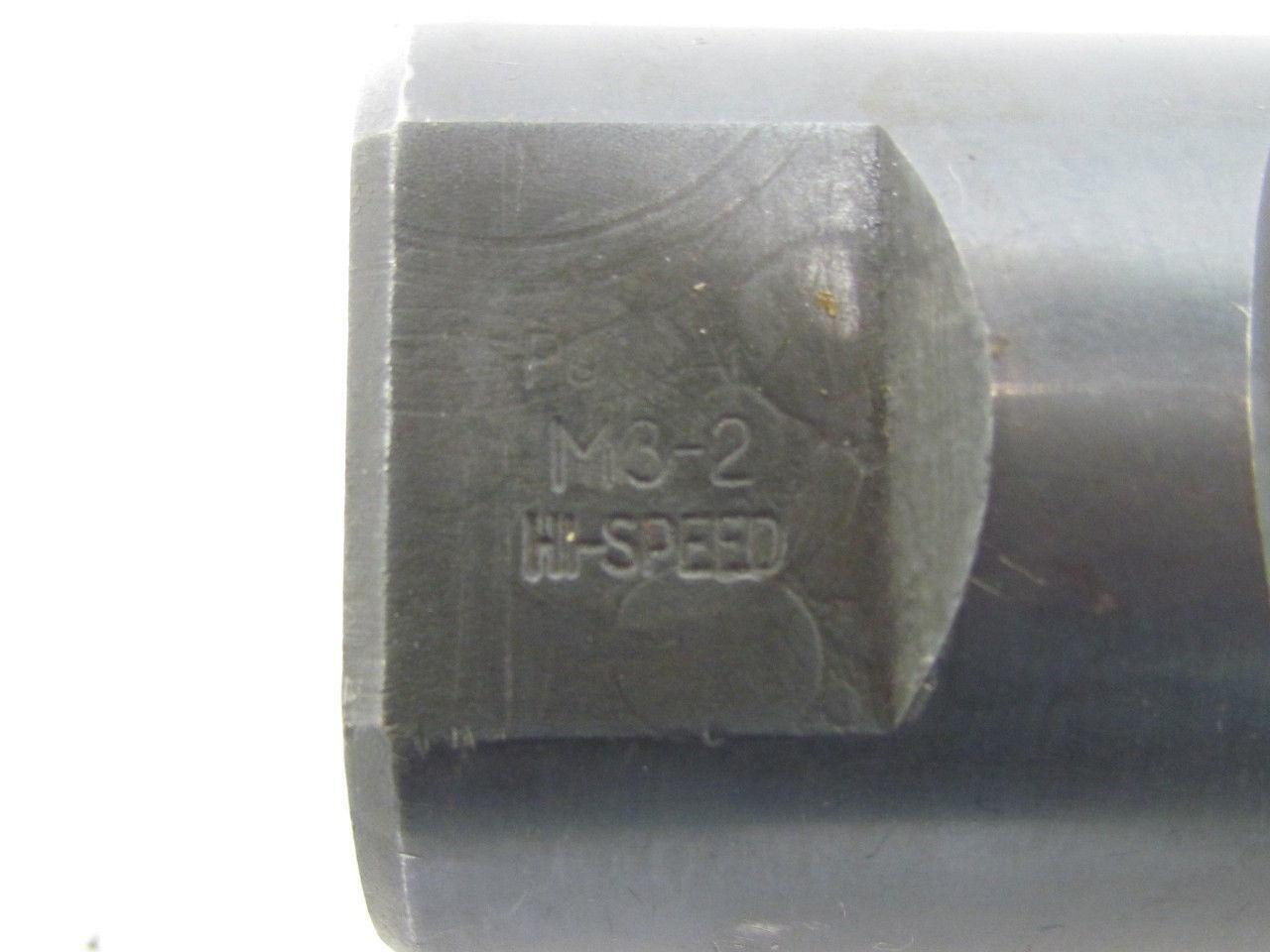 Putnam M3-2 2" Left Hand 4 Flute HSS 3-3/4" Cut End Mill 2" Straight Shank