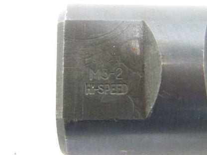 Putnam M3-2 2" Left Hand 4 Flute HSS 3-3/4" Cut End Mill 2" Straight Shank