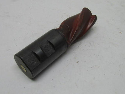 Putnam M3-2 2" Left Hand 4 Flute HSS 3-3/4" Cut End Mill 2" Straight Shank