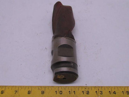 Brubaker 2"Right Hand 2 Flute HSS 4" Cut End Mill 2" Combination Shank Sharpened