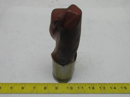 Brubaker 2"Right Hand 2 Flute HSS 4" Cut End Mill 2" Combination Shank Sharpened