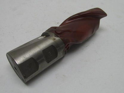 T301G4-87 2"Right Hand 2 Flute HSS 4"Cut End Mill 2" Combination Shank Sharpened