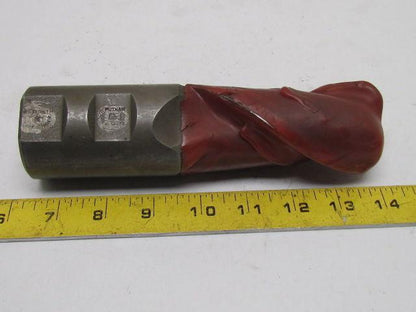 Putnam M3-2 2"Right Hand 2 Flute HSS 4" Cut End Mill 2" Straight Shank Sharpened