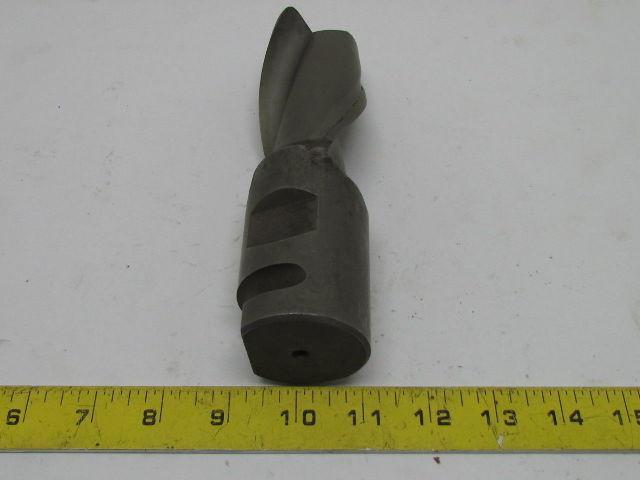 Union Tool MS+G 9-19-55 2"Right Hand 2 Flute 4"Cut End Mill 2" Combination Shank