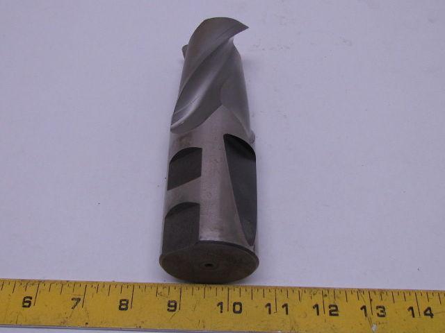 Regal 2" Right Hand 2 Flute HSS 3" Cut End Mill 2" Shank Radiused End 6-3/4" OAL