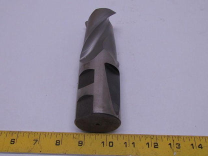 Regal 2" Right Hand 2 Flute HSS 3" Cut End Mill 2" Shank Radiused End 6-3/4" OAL
