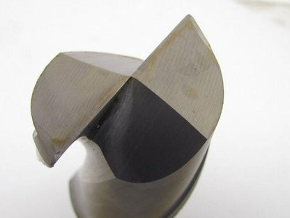 Regal 2" Right Hand 2 Flute HSS 3" Cut End Mill 2" Shank Radiused End 6-3/4" OAL