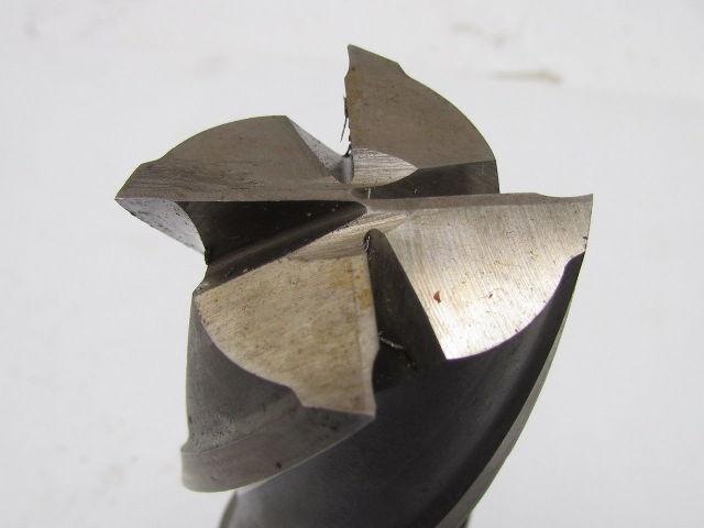 International T301G138 2"Right Hand 4 Flute HSS 4"Cut End Mill 2"Shank 7-1/2"OAL