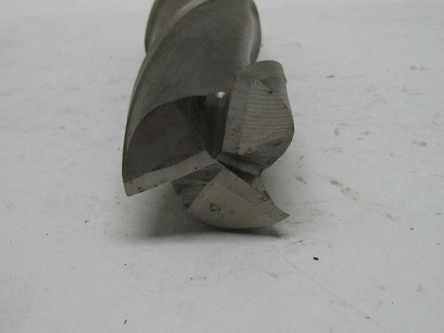 Weldon 2" Right Hand 4 Flute HSS 4" Cut End Mill 2" Straight Shank 7-5/8" OAL