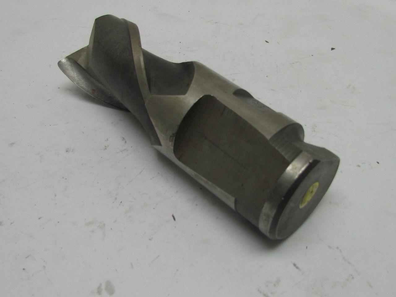 8-E 2" Right Hand 2 Flute HSS 3" Cut End mill 2" combination shank