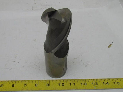 SPIE 2-91 2" Right Hand 2 Flute HSS 3"Cut End Mill 2" Shank Radiused 6-3/4" Long