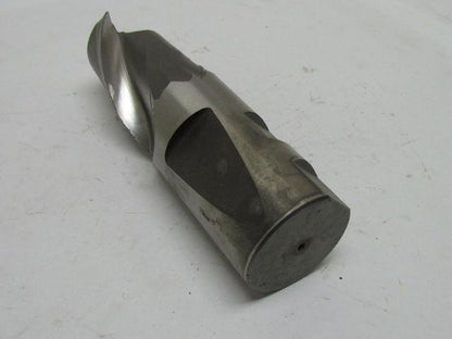 SPIE 2-91 2" Right Hand 2 Flute HSS 3"Cut End Mill 2" Shank Radiused 6-3/4" Long