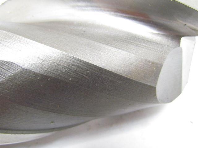 SPIE 2-91 2" Right Hand 2 Flute HSS 3"Cut End Mill 2" Shank Radiused 6-3/4" Long