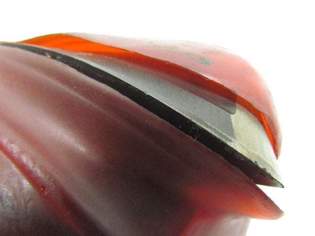 M3-2 2" Right Hand 2 Flute HSS 2"Cut End Mill 2" Straight Shank Radiused 5-3/4"L