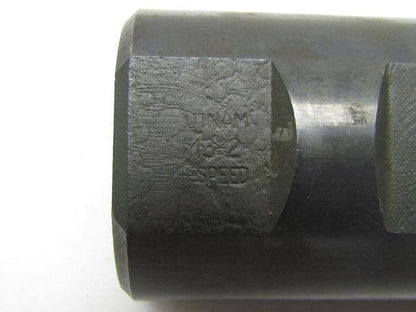 M3-2 2" Right Hand 2 Flute HSS 2"Cut End Mill 2" Straight Shank Radiused 5-3/4"L