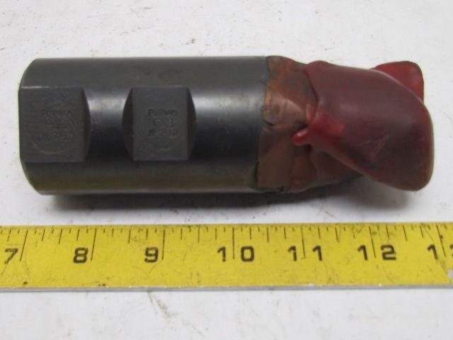 Putnam M3-2 2" Right Hand 2 Flute HSS 2" Cut End Mill 2"Straight Shank Sharpened