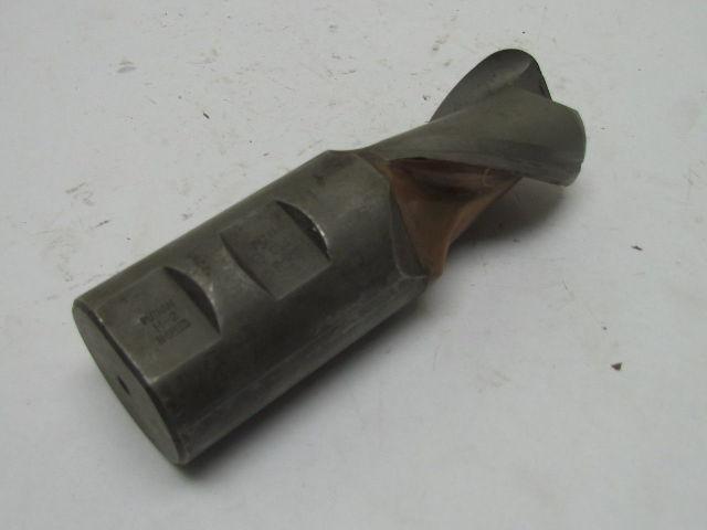 Putnam M-2 2"Right Hand 2 FluteCarbide 3"Cut End Mill 2"Straight Shank Sharpened