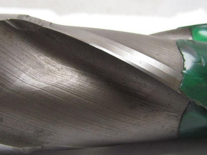 2" Right Hand 3 Flute HSS 4" Cut End Mill 2" Straight Shank Sharpened 8-1/4" OAL