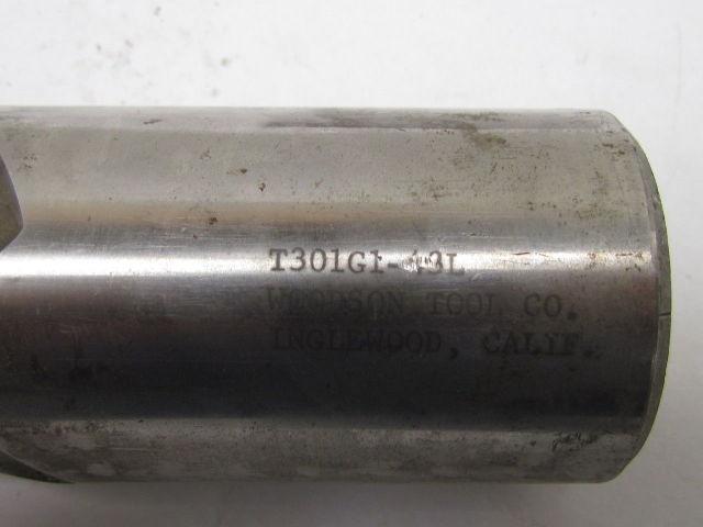 2" Left Hand 4 Flute HSS 4" Cut End Mill 2" Straight Shank Sharpened 7-3/4" OAL