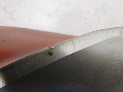 2" Left Hand 4 Flute HSS 4" Cut End Mill 2" Straight Shank Sharpened 7-3/4" OAL
