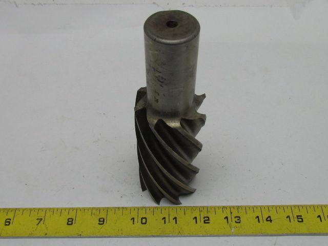 Cleveland 2"Left Hand 8 Flute HSS 4"Cut End Mill 1-1/4"Straight Shank 6-1/2" OAL