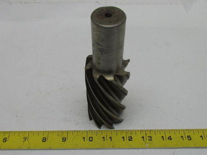 Cleveland 2"Left Hand 8 Flute HSS 4"Cut End Mill 1-1/4"Straight Shank 6-1/2" OAL