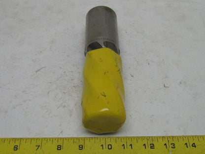 Woodson M2 2" Left Hand 6 Flute HSS 4" Cut End Mill 2" Straight Shank Sharpened