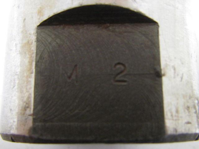 Woodson M2 2" Left Hand 6 Flute HSS 4" Cut End Mill 2" Straight Shank Sharpened