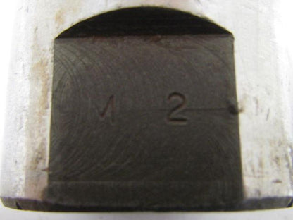 Woodson M2 2" Left Hand 6 Flute HSS 4" Cut End Mill 2" Straight Shank Sharpened