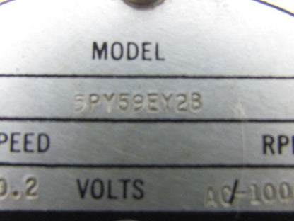 General Electric 5PY59EY2B Tachometer Generator Encoder 30.2V 5000 RPM