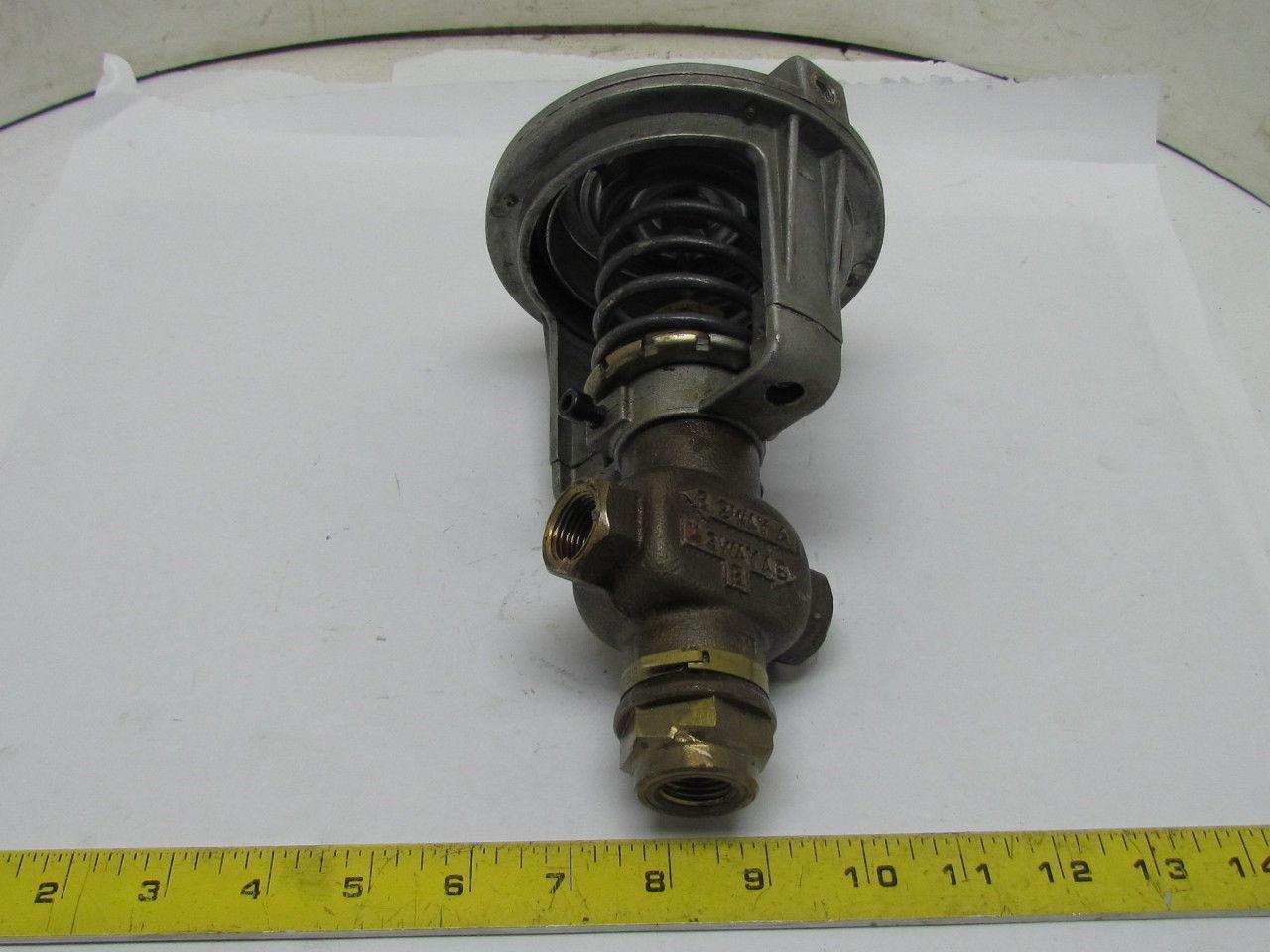 MP953C 1018 Direct Action 5" Pneumatic Actuator 1/2" 3-Way Globe Mixing Valve