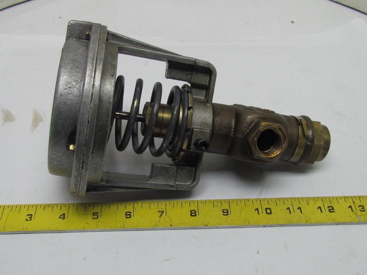 MP953C 1018 Direct Action 5" Pneumatic Actuator 1/2" 3-Way Globe Mixing Valve