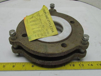 Garlock Style 214 Gylon PTFE Flexable Expansion Coupling 3" ANSI Flanges 3" Pipe
