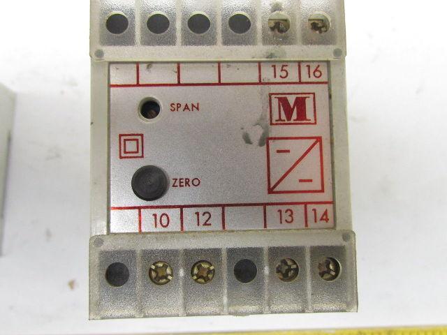 M100-DV1 DC/DC Transducer w/Matching Protective-Resistor IP 0-1500VDC OP 0-10VDC