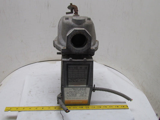 Honeywell V4062A 1123 V5055B Hi-Lo-Off Fluid Power 2"NPT Gas Valve Actuator