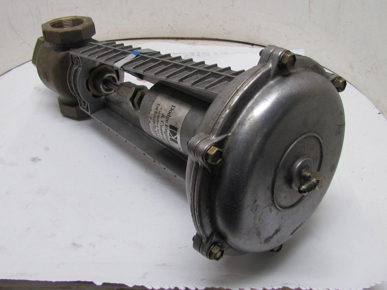 Siemens Flowrite 8" Pneumatic Valve Actuator 1-1/2" Bronze 3-Way Mixing Valve