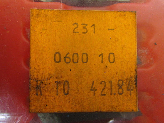 Horn 231.0600.10 421.84 Carbide Insert K10 231 Box of 5pcs