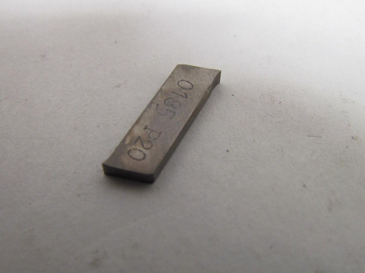 Horn 217.0185.00 0815 P20 Carbide Insert 0815 P20 Box of 10pcs