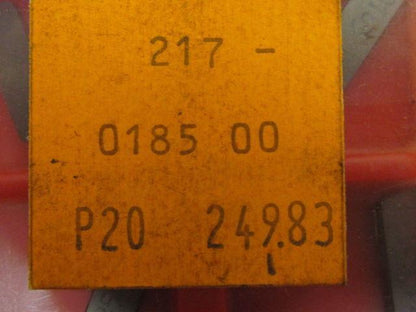 Horn 217.0185.00 0815 P20 Carbide Insert 0815 P20 Box of 5pcs