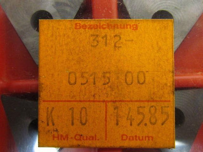 Horn 312.0515.00 K10 145.85 Carbide Insert K10 Box of 10pcs