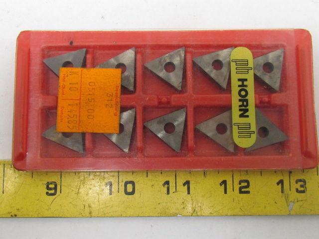 Horn 312.0515.00 K10 145.85 Carbide Insert K10 Box of 10pcs