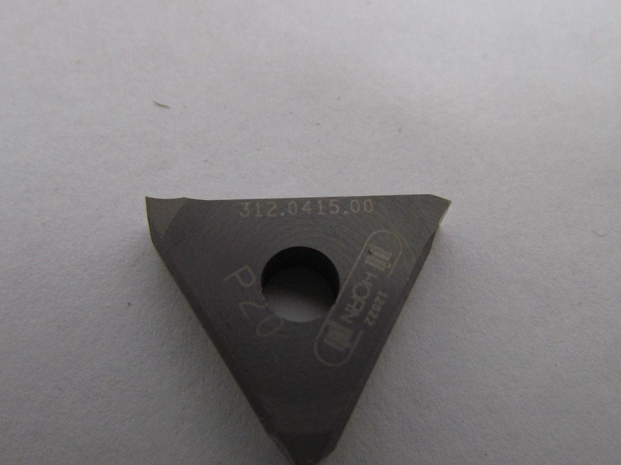 Horn 312.0415.00 P20 Carbide Insert P20 Box of 10