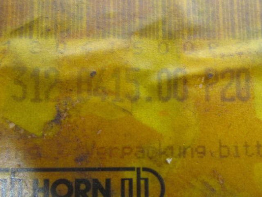 Horn 312.0415.00 P20 Carbide Insert P20 Box of 5pcs