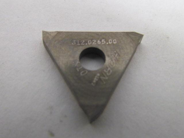 Horn 312.0265.00 K10 Carbide Insert Grade K10 Box of 10pcs