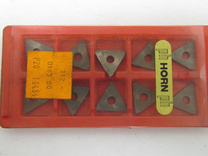 Horn 312.0185.00 P20 104.84 Carbide Insert P20 Box of 10